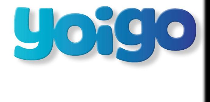 Logotipo de Yoigo en azul
