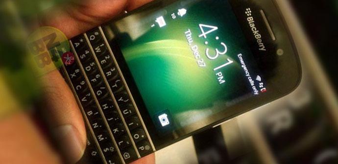 Blackberry 10 con teclado qwerty