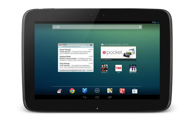 Tablet Google Nexus 10