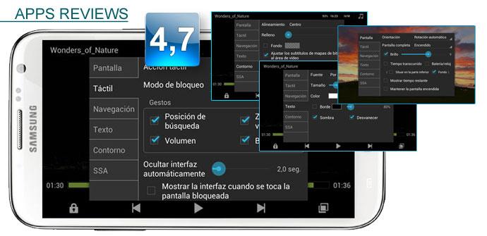 Reproducor MX Player para Android