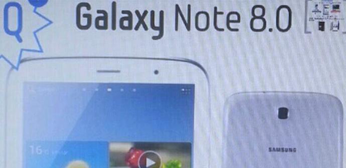 Se filtra la primera imagen del Samsung Galaxy Note 8.0