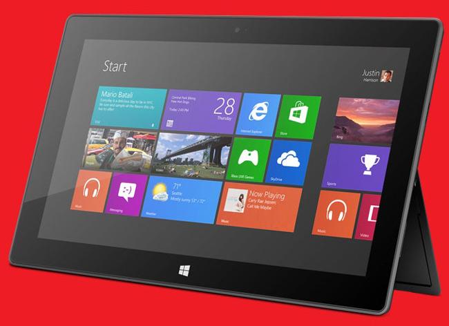 Tablet Surface Windows RT