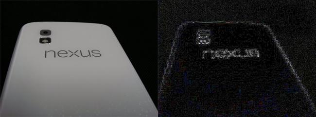 Test de manipulación para la imagen del Nexus 4 blanco