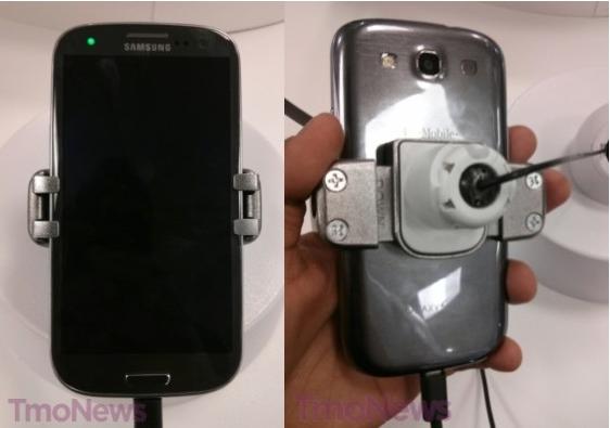 Samsung Galaxy S3 con carcasa gris