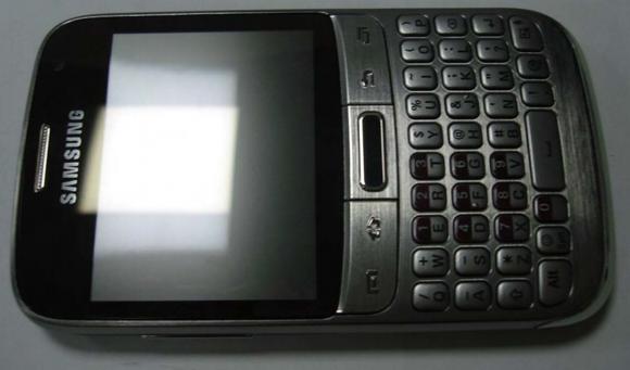 Frontal del teléfono Samsung GT B7810