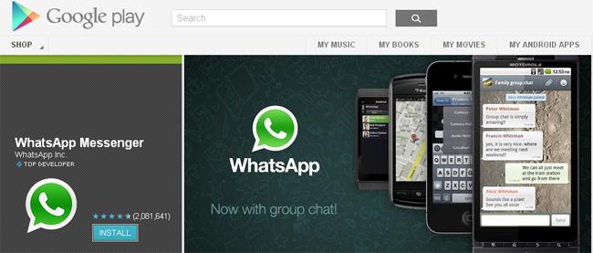 WhatsApp de pago para Android