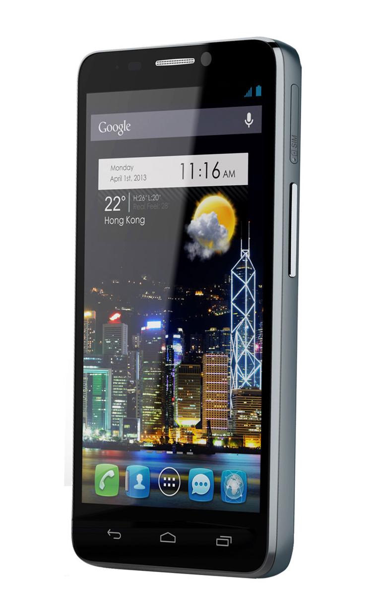 Alcatel One Touch Idol vista frontal