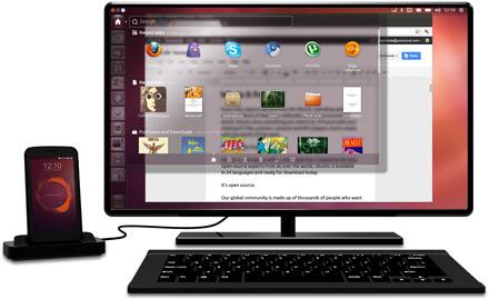 Modo escritorio en Ubuntu Phone