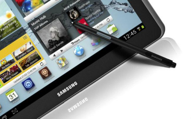 S Pen en tablet Note de Samsung