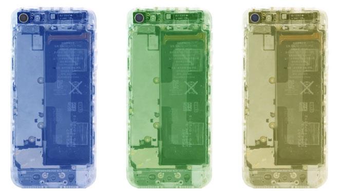 Colores transparentes para el iPhone5mod