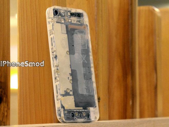 Carcasa trasera iPhone 5 transparente