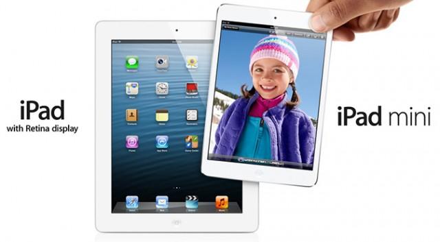 iPad 4 y iPad Mini