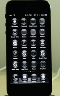 iphone black orbs