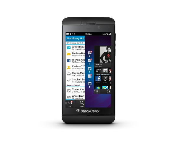 Teléfono BlackBerry Z10