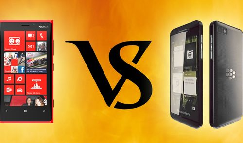 BlackBerry Z10 vs Nokia Lumia 920
