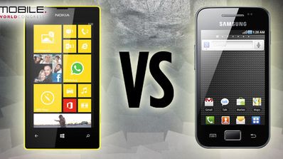 Comparativa Nokia Lumia 520 vs Samsung Galaxy Ace
