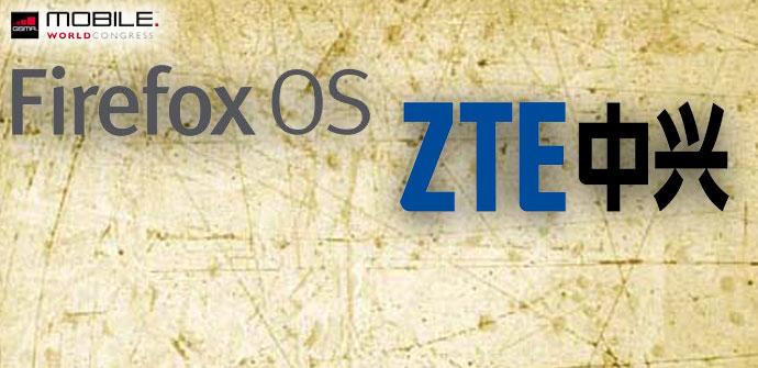 Logotipos de Firefox OS y ZTE