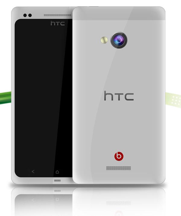 Posible diseño del HTC M7