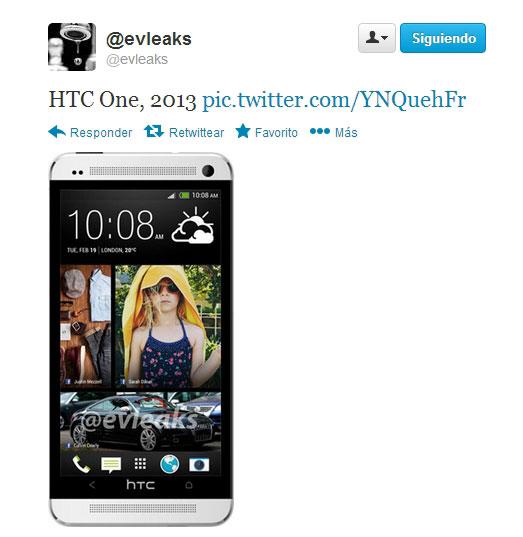 HTC One en Twitter