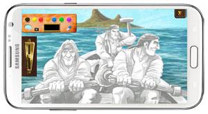 Dibujar en La isla del tesoro