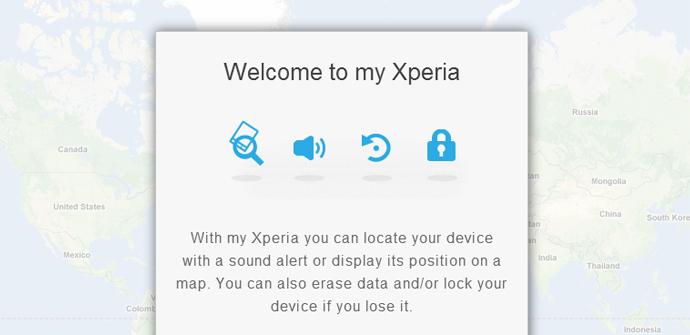 Nuevo servicio de Sony My Xperia