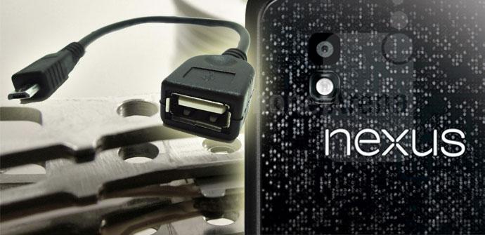 Nexus 4 y USB OTG