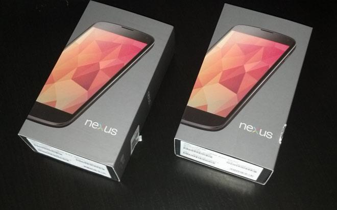 Envío de los primeros Nexus 4 en España