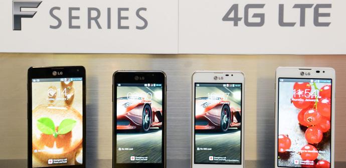 Serie LG Optimus F 4G en el MWC