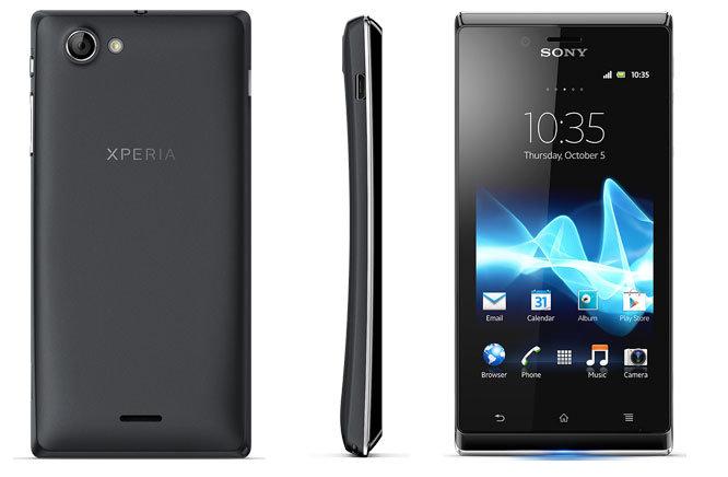 Teléfono Sony Xperia J