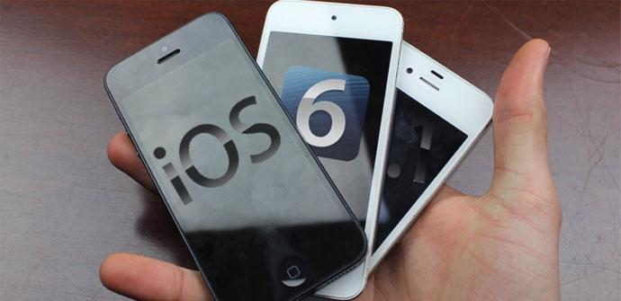 iOS 6.1 en iPhone