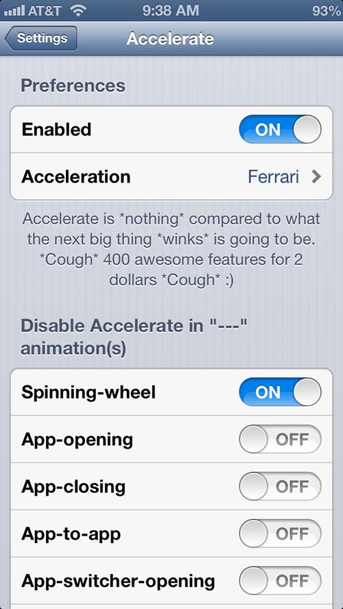 iOS con Accelerate en el iPhone