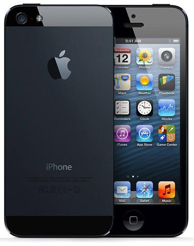 iPhone 5 en negro