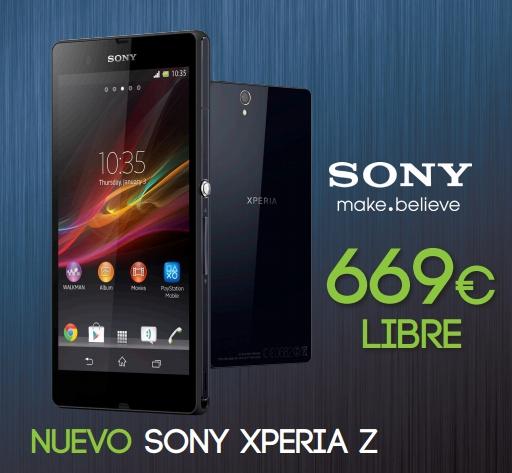 Oferta Sony Xperia Z