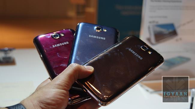 Tres nuevos colores para el Samsung Galaxy Note 2