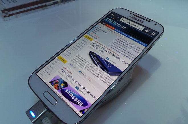 Navegación Web con el Samsung Galaxy S4
