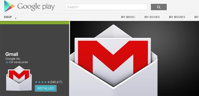 Gmail se actualiza para Android