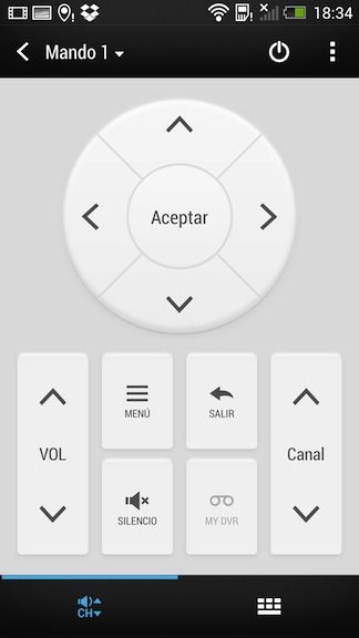 HTC ONE PRUEBA (mandoteclas)