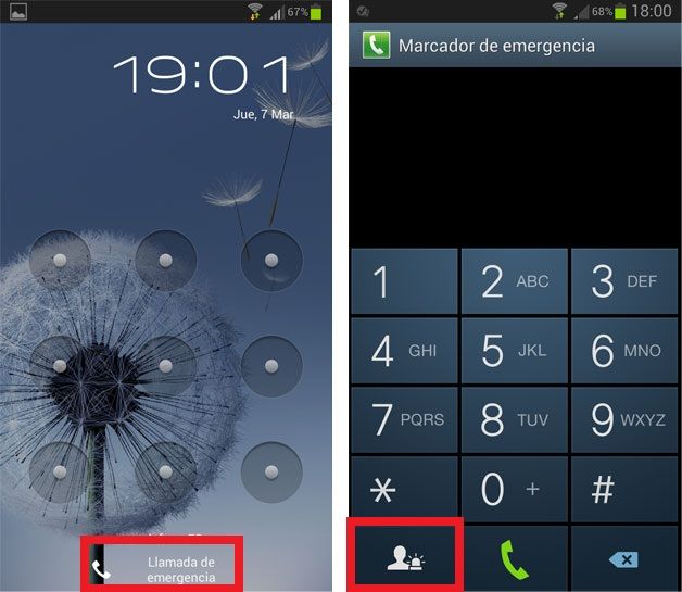 Pantalla de Bloqueo del Samsung Galaxy S3