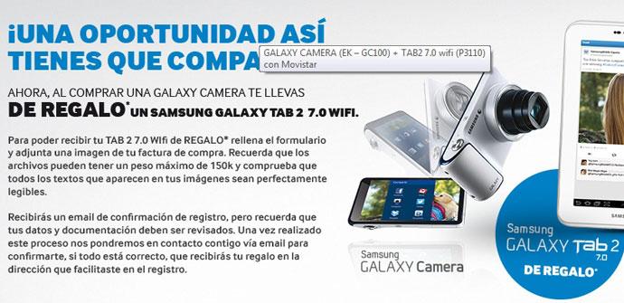 Samsung Galaxy Camera en promoción