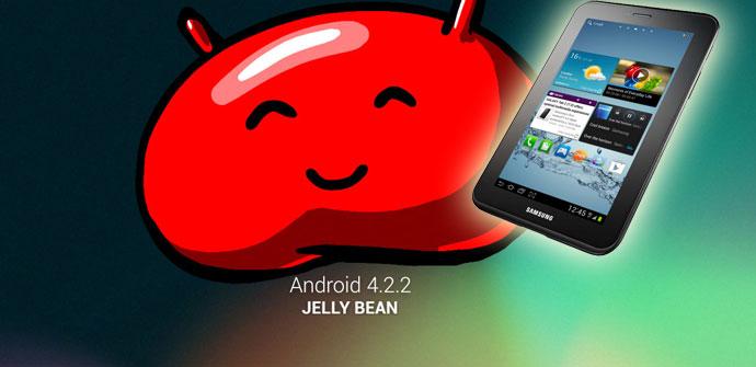 Samsung Galaxy Tab 2 y Android 4.2.2 Jelly Bean