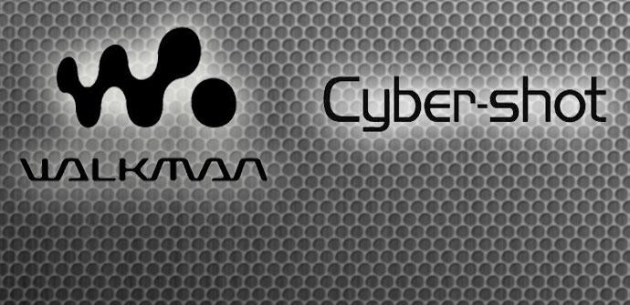 Logotipos de Walkman y Cyber-Shot