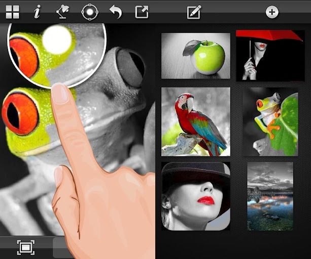 Aplicación Color Splash FX