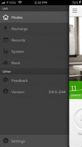 menu batterydoctorpro