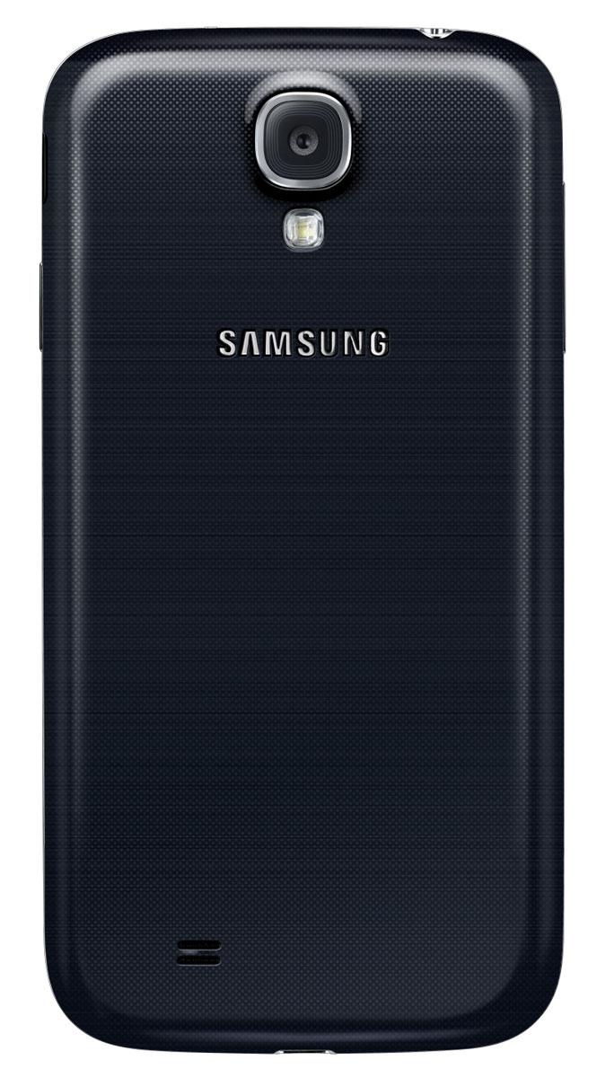 Samsung Galaxy S4 azul visión trasera