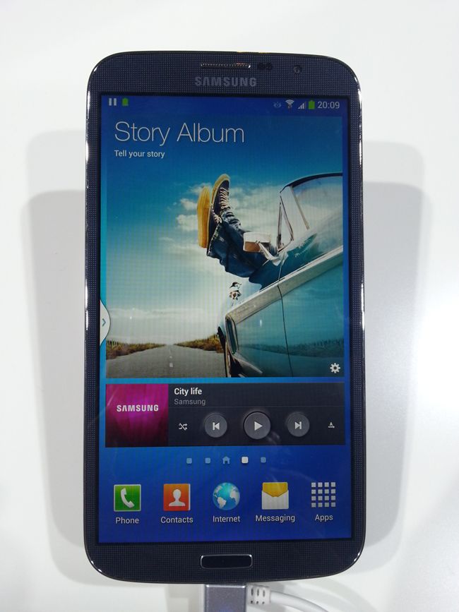 Fontal del teléfono Samsung Galaxy Mega