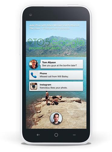 HTC First con Facebook Home UI