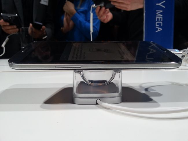 Lateral del Samsung galaxy Mega