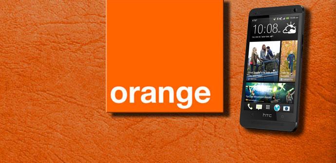 Orange y HTC One