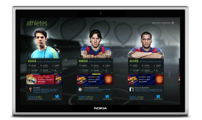 POsible diseño del futuro tablet de la compañía Nokia