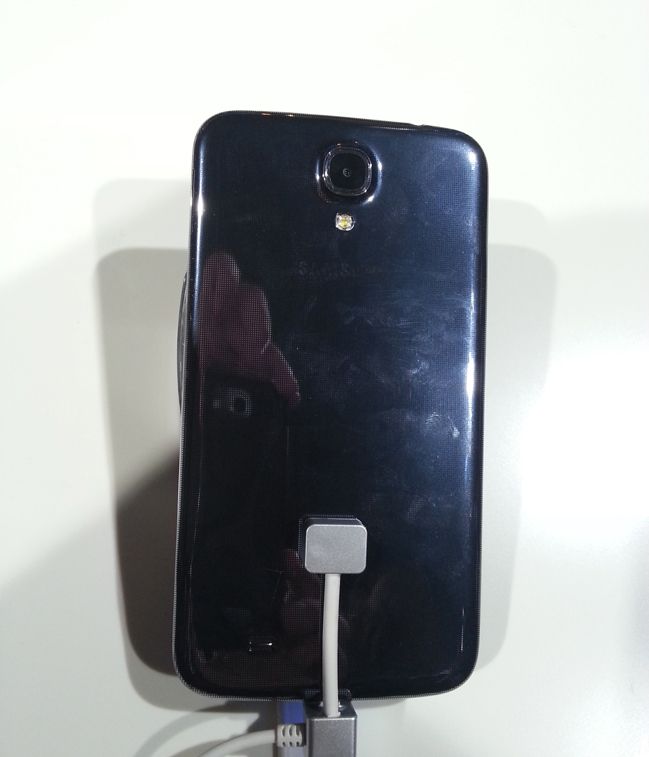 Parte trasera del Samsung Galaxy mega